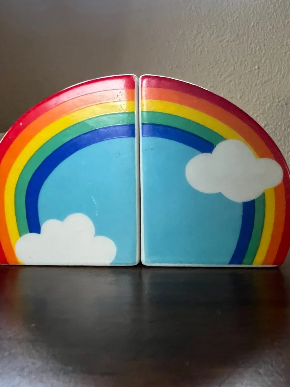 Vintage Vandor Imports Rainbow Salt and Pepper Shakers -Made in Japan